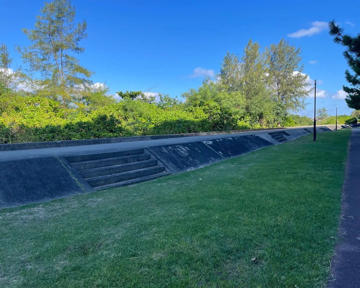砂辺馬場公園の遊ぶところ（3枚目）
