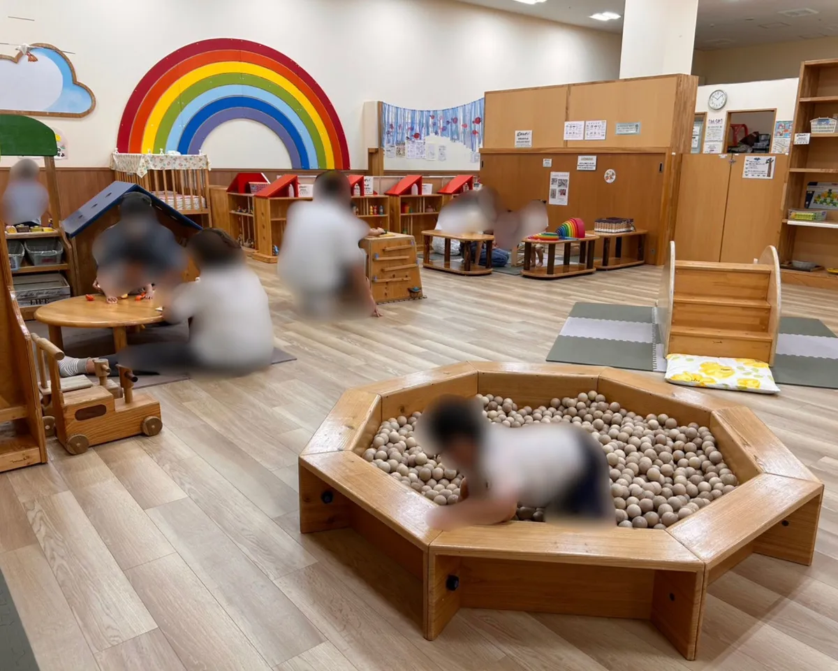 パルコ西海岸 てぃんさぐ(木育ひろば)の遊ぶところ（1枚目）